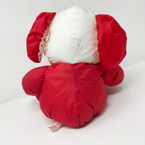 VTG Tb Trading Valentine's Dog Nylon Parachute Plush You're Special Red Hearts - Picture 5 of 12